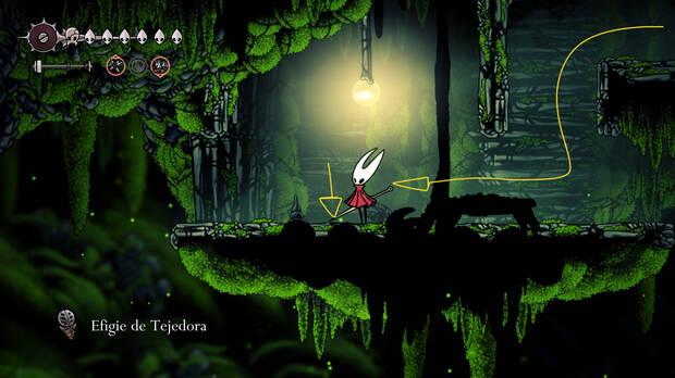 Hollow Knight Silksong - Cómo conseguir la Efigie de Tejedora 01