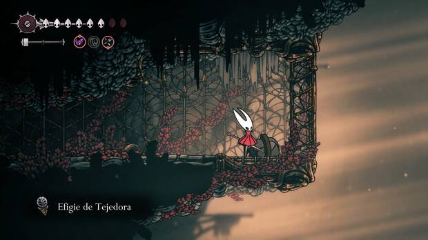 Hollow Knight Silksong - Cómo conseguir la Efigie de Tejedora 02