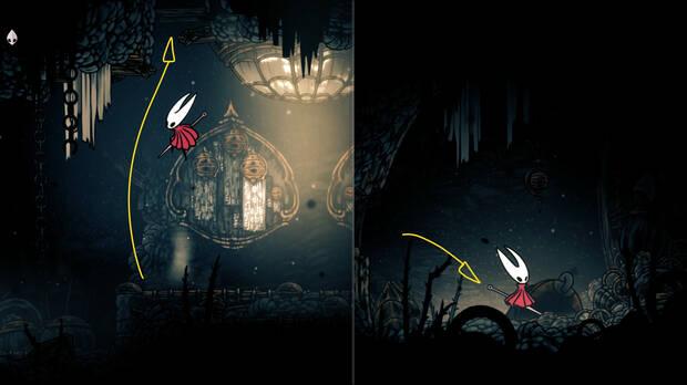 Hollow Knight Silksong - Cómo conseguir Relicario de memorias 16