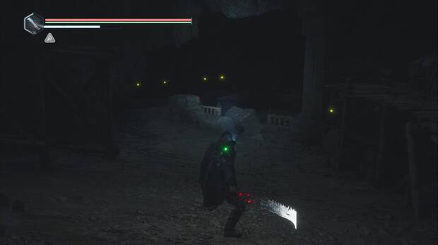 Hell is Us - El Ojo de Dios, puntos brillantes en la zona del Ojo de Dios