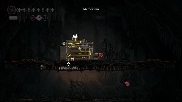 Hollow Knight Silksong - Ubicación en el mapa de la pulga perdida 26