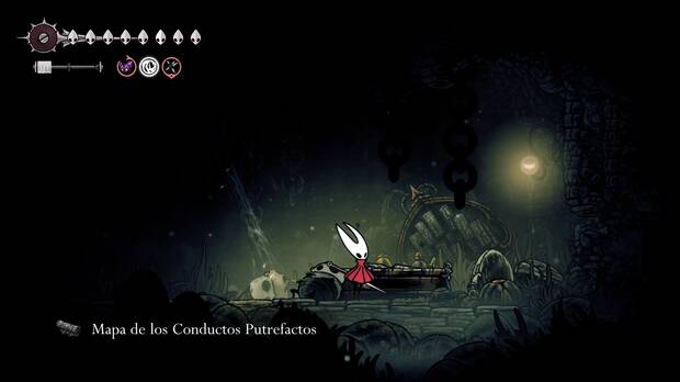Hollow Knight Silksong - Dónde conseguir el mapa de los Conductos Putrefactos
