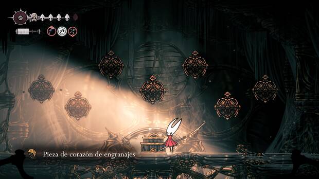 Hollow Knight Silksong - Cmo conseguir la Pieza de corazn de engranajes 01
