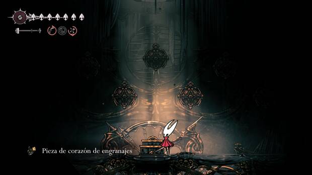 Hollow Knight Silksong - Cmo conseguir la Pieza de corazn de engranajes 02