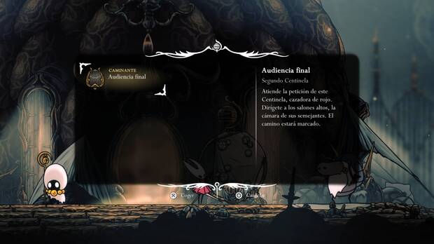 Hollow Knight Silksong - Dónde se desbloquea la misión Audiencia final