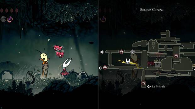 Hollow Knight Silksong - Localización del maestro alfilero Plinney en el Acto 3 del juego