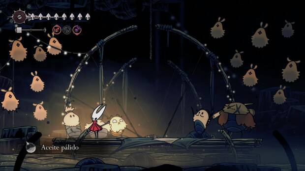 Hollow Knight Silksong - Localización del Aceite pálido 03 en la Ciudadela