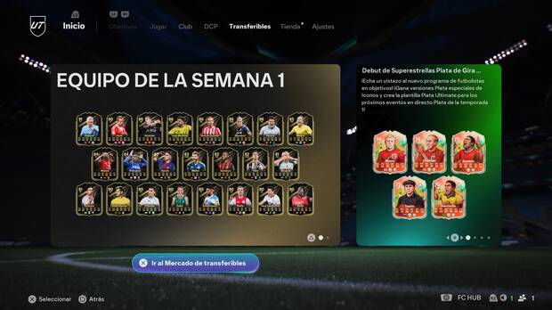 EA Sports FC 26 UT: ¿Dónde ver las cartas del TOTW?