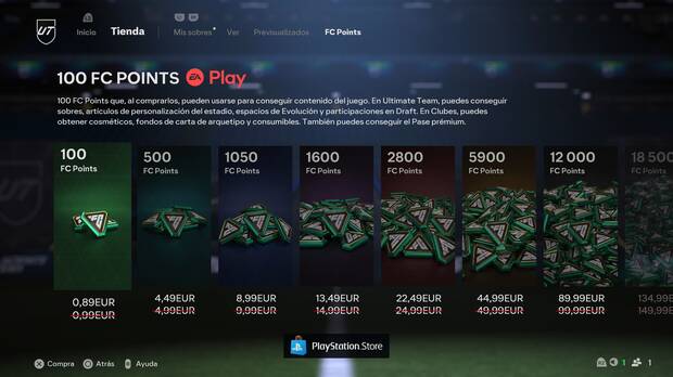 EA Sports FC 26: Cómo conseguir FC Points y precios oficiales