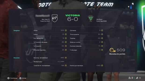 EA Sports FC 26 - Juega y ganar partidos en UT para conseguir monedas