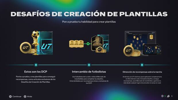 EA Sports FC 26 - Completa Desafíos de creación de plantillas para ganar monedas UT