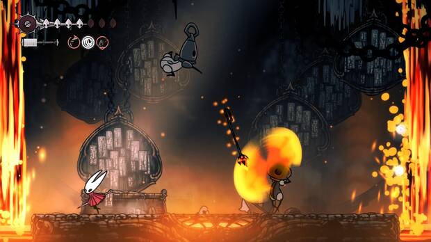 Hollow Knight Silksong - Cómo derrotar al jefe final Hermanos mayores Signis y Gron
