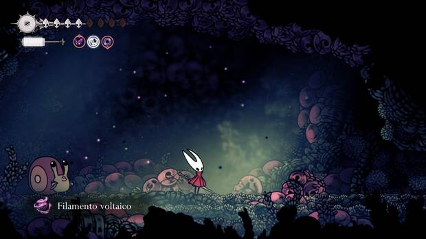 Hollow Knight Silksong - Cómo conseguir la herramienta Filamento voltaico