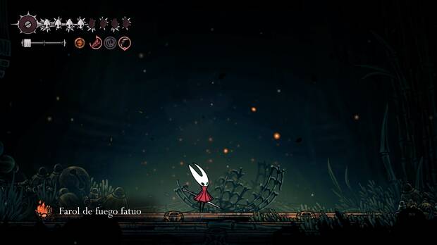 Hollow Knight Silksong - Cómo conseguir la herramienta Farol de fuego fatuo