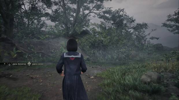 Silent Hill f - Ebisugaoka, Hinako sale de su casa y desciende la montaña de Ebisugaoka