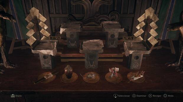 Silent Hill f - Rompecabezas, puzle del altar