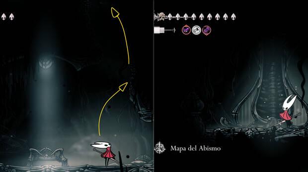 Hollow Knight Silksong - Dónde conseguir el mapa del Abismo