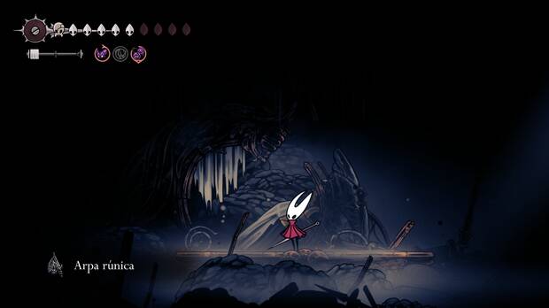 Hollow Knight Silksong - Cómo conseguir Arpa rúnica 03