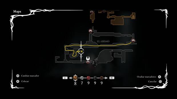 Hollow Knight Silksong - Ubicación en el mapa de Huevo arcano 01