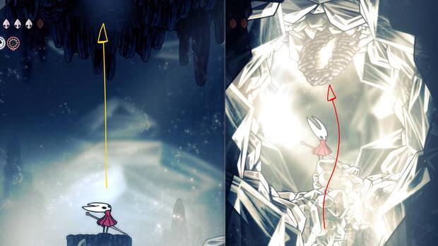 Hollow Knight Silksong - Cómo conseguir el fragmento de máscara 19