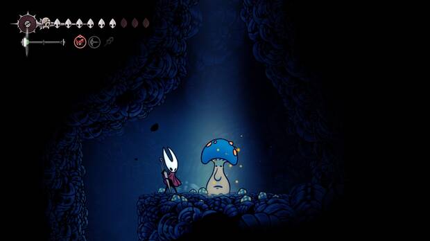 Hollow Knight Silksong - Ubicacin final del Seor Seta ms arriba de la Cuna en la misin Cambio de era