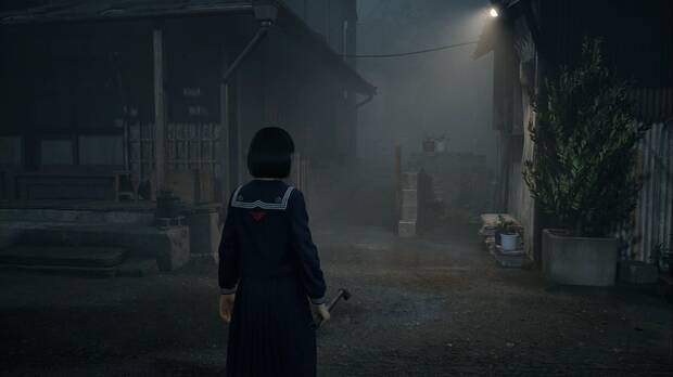 Silent Hill f - Ebisugaoka (II), calle que lleva a la zona norte