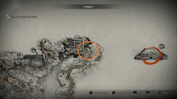 Silent Hill f - Ebisugaoka (II), ubicación del Peine antiguo junto al santuario de Sennensugi