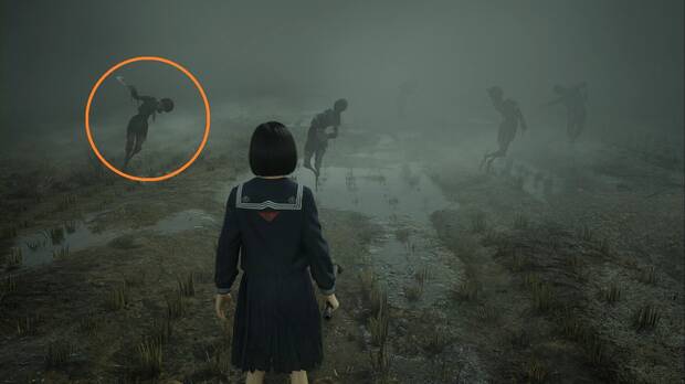 Silent Hill f - Rompecabezas del campo, espantapájaros correcto de la primera zona en dificultad Historia