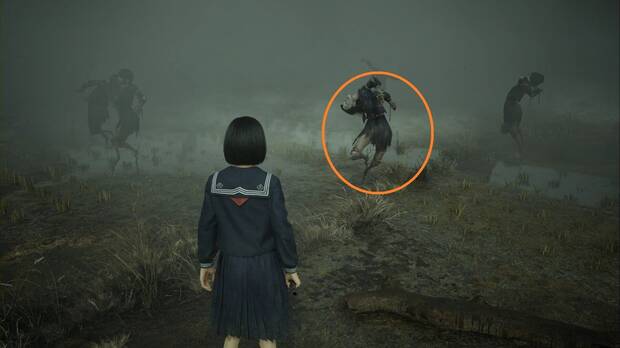 Silent Hill f - Rompecabezas del campo, espantapájaros correcto de la tercera zona en dificultad Historia