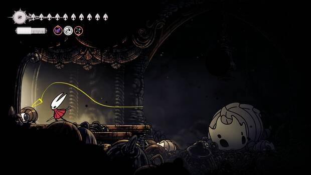 Hollow Knight Silksong - Seguir a Zaza para encontrar al jefe final Garmond perdido