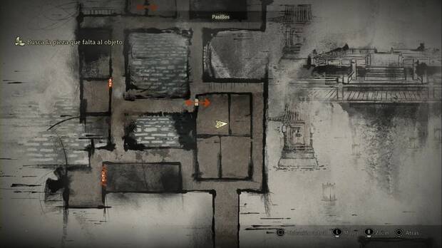 Silent Hill f - Pasillos, almacén cerrado que se abre con la Llave de la sala del almacén