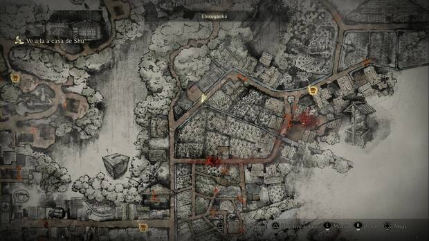 Silent Hill f - Ebisugaoka (III), camino para cruzar los campos de la zona nordeste de Ebisugaoka