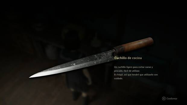 Silent Hill f - Ebisugaoka (III), Cuchillo de cocina en la casa de los callejones al suroeste de Ebisugaoka