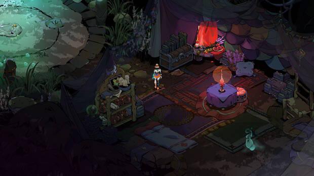 Nuestra nueva base de operaciones es bastante m�s din�mica que la de <i>Hades</i>.