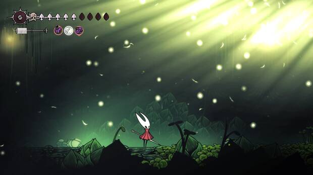 Hollow Knight Silksong - Cmo desbloquear con las esencias brillantes el combate del jefe final Bailarines Trifolios