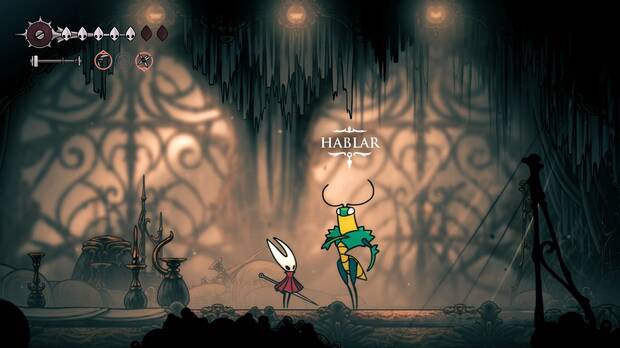 Hollow Knight Silksong - Localizacin en el mapa del Prncipe Verde en las Cmaras Corales