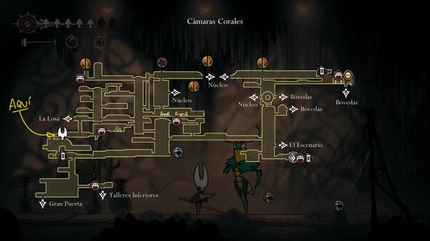 Hollow Knight Silksong - El Prncipe Verde en las Cmaras Corales