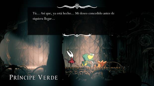 Hollow Knight Silksong - Localizacin en el mapa del Prncipe Verde en el Ncleo Mecnico