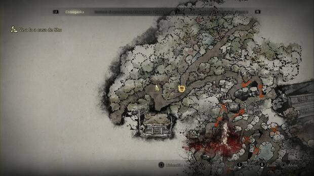 Silent Hill f - Ebisugaoka (IV), ubicación del Cadáver seco en el santuario de Sukako