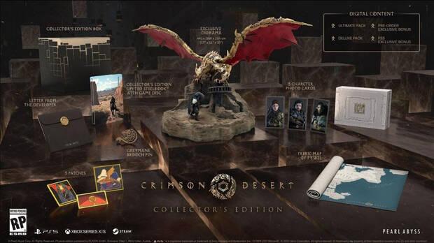 Ediciones Crimson Desert para coleccionistas y su precio en Espaa