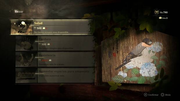 Silent Hill f - Ebisugaoka (V), men de mejoras de Hinako