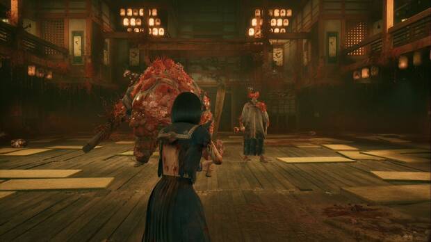 Silent Hill f - Residencia de los Shimizu, padres de Hinako convertidos en monstruos