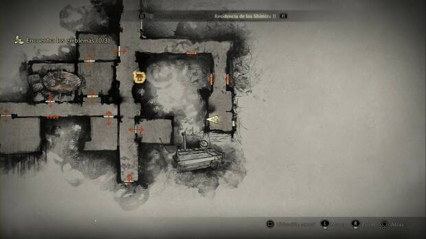 Silent Hill f - Residencia de los Shimizu, ubicacin del Abura-age seco en la zona del pasillo al este del hokora