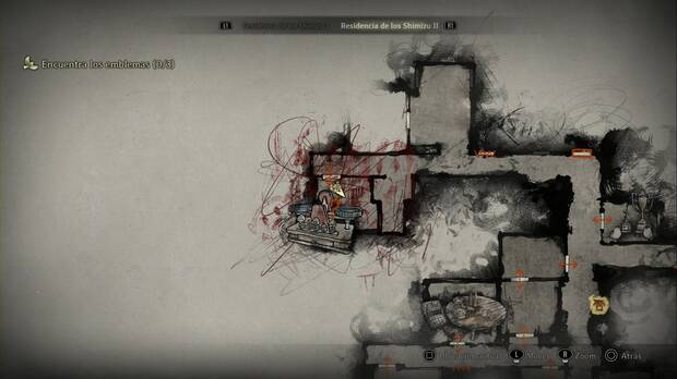 Silent Hill f - Residencia de los Shimizu, balanza en la sala noroeste de la segunda zona