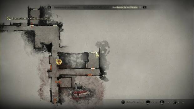 Silent Hill f - Residencia de los Shimizu, ubicacin del Abura-age seco en una de las habitaciones al este del hokora, en el tercera zona de la casa