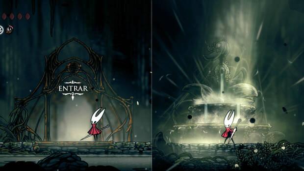 Hollow Knight Silksong - Entrar en el recuerdo del jefe final Nyleth
