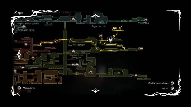 Hollow Knight Silksong - Dónde completar la misión Corazón de lo salvaje