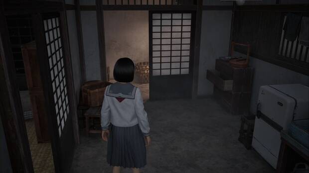 Silent Hill f - Ebisugaoka NG+, ubicacin de la sala de la cocina donde est la Mueca de novia descolorida