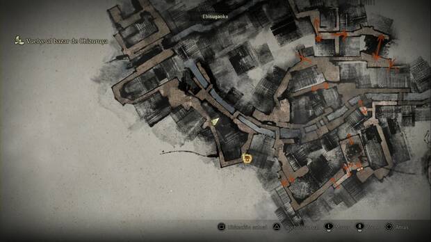 Silent Hill f - Ebisugaoka NG+, ubicacin de la primera caja de Inari-sama cerca del bazar de Chizuruya