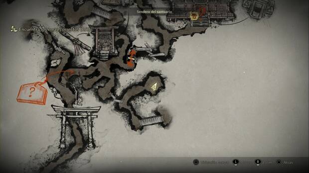 Silent Hill f - Sendero del santuario (NG+), ubicación del ema #13 en la nueva zona de la parte sudeste de los emas